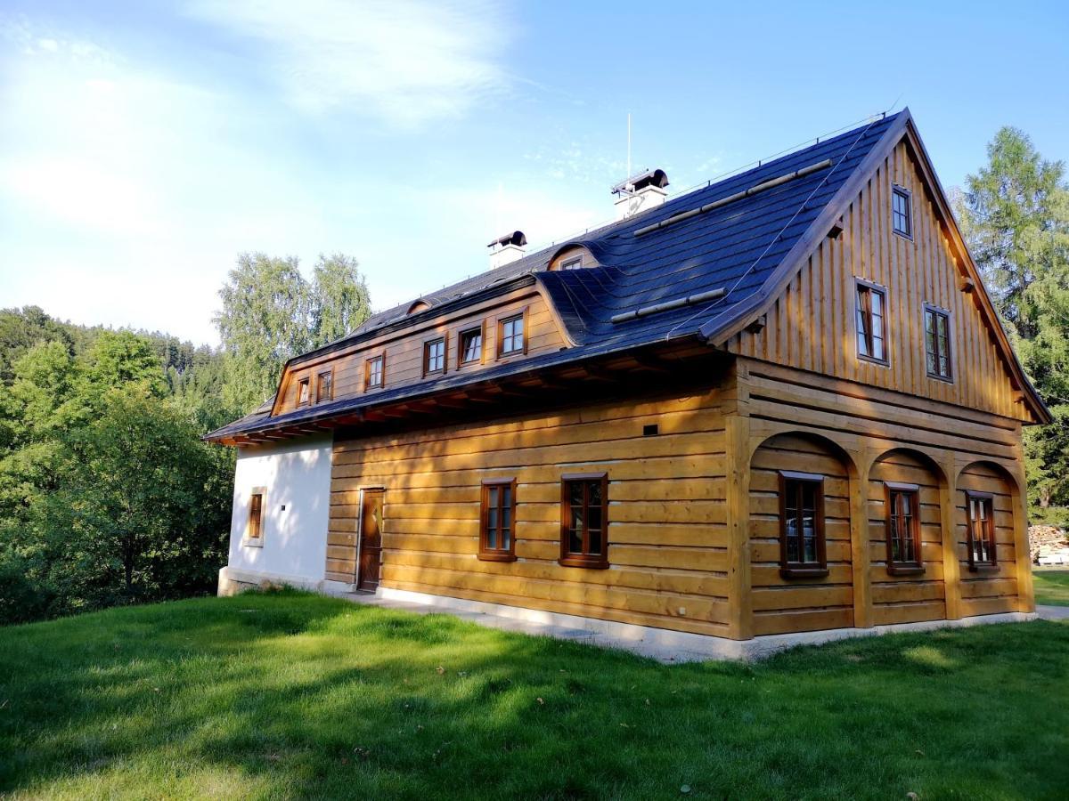 Villa Na Jeleni Stezce Chřibská Exterior foto