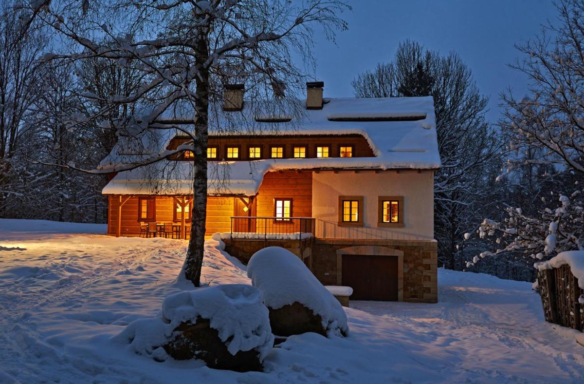 Villa Na Jeleni Stezce Chřibská Exterior foto