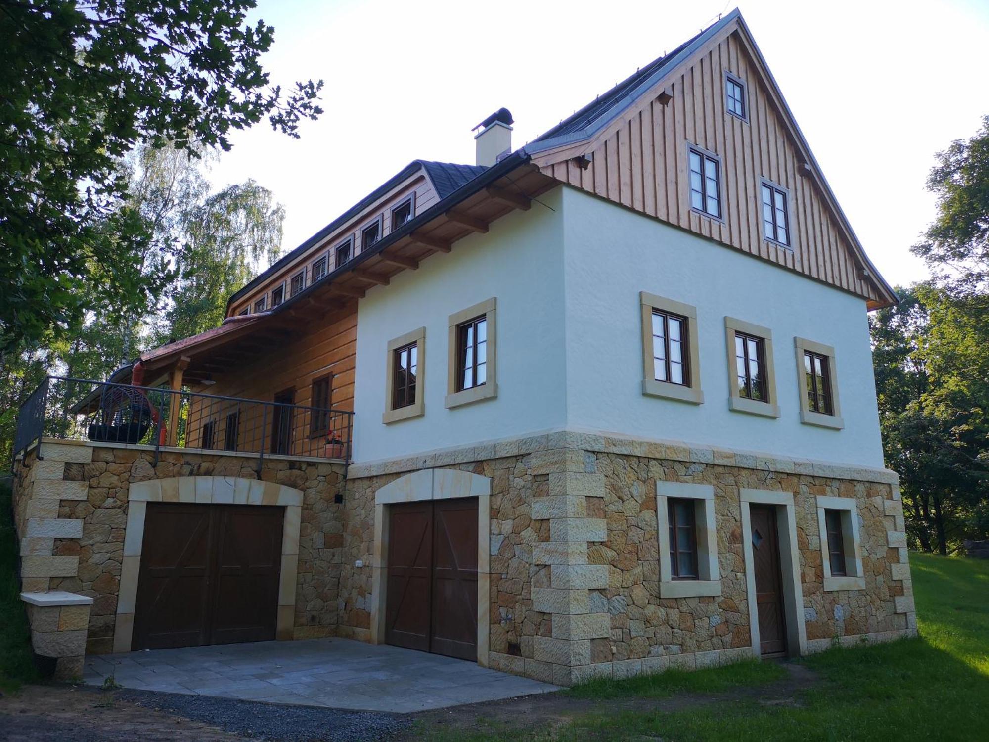 Villa Na Jeleni Stezce Chřibská Exterior foto