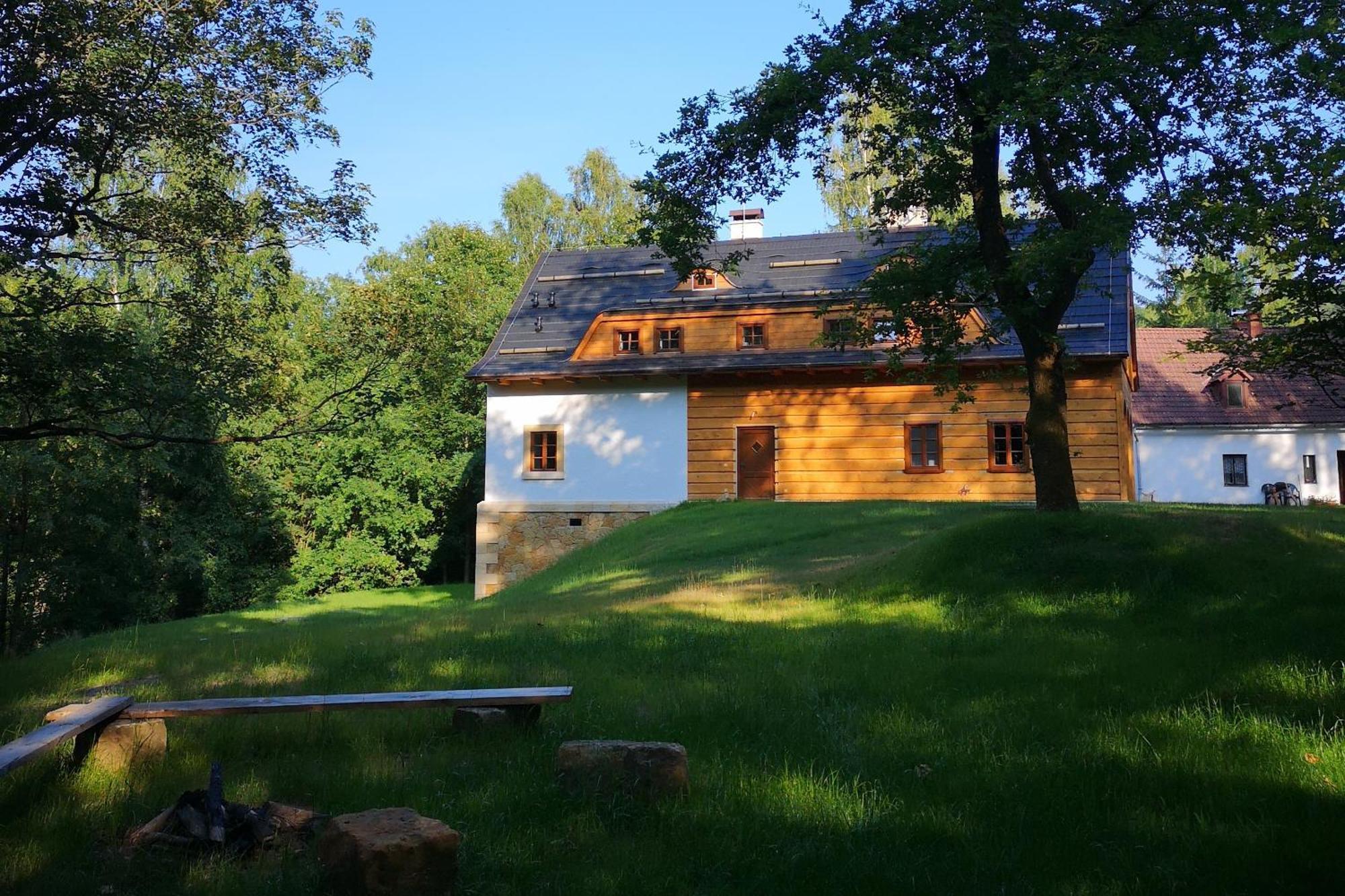 Villa Na Jeleni Stezce Chřibská Exterior foto