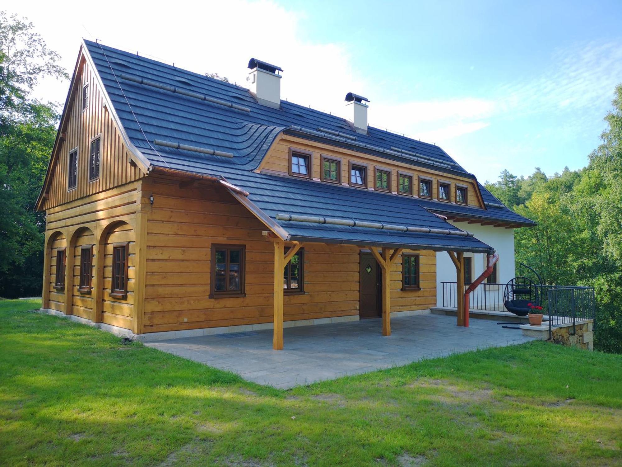 Villa Na Jeleni Stezce Chřibská Exterior foto