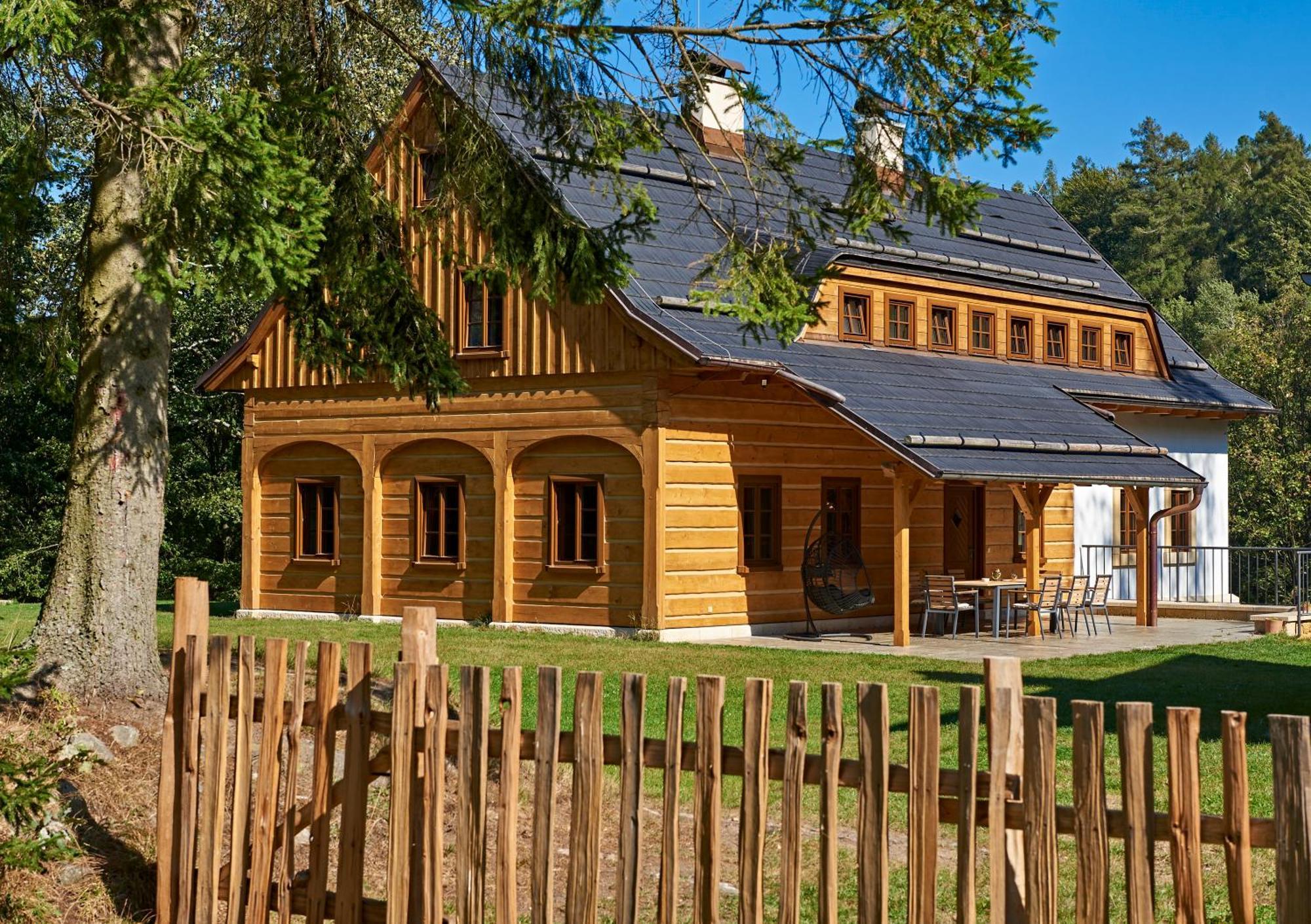 Villa Na Jeleni Stezce Chřibská Exterior foto